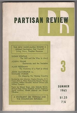 Seller image for Partisan Review, Volume 32, Number 3 (XXXII; Summer 1965) - includes the first appearance of Susan Sontag's story The Will and the Way for sale by Philip Smith, Bookseller