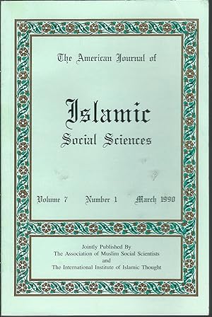 Seller image for The American Journal of Islamic Social Sciences, Vol.7, No. 1 for sale by MyLibraryMarket