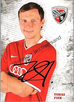 Immagine del venditore per Original Autogramm Tobias Fink FC Ingolstadt /// Autograph signiert signed signee venduto da Antiquariat im Kaiserviertel | Wimbauer Buchversand