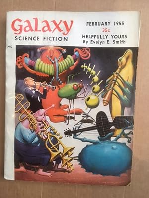 Image du vendeur pour Galaxy Science Fiction Vol. 9, No.5 February 1955 mis en vente par Raymond Tait