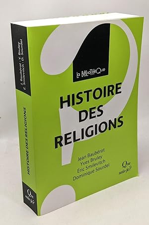 Bild des Verkufers fr Histoire des religions zum Verkauf von crealivres