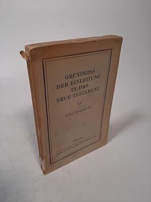 Seller image for Grundriss der Einleitung in das Neue Testament. for sale by Antiquariat Bookfarm