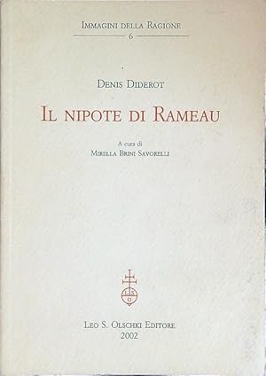 Bild des Verkufers fr Il nipote di Rameau zum Verkauf von Librodifaccia