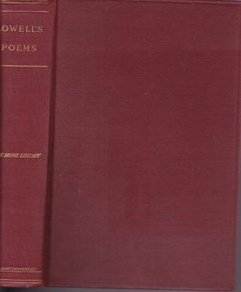 Seller image for The Early Poems of James Russell Lowell: Including The Biglow Papers with a Biographical Sketch for sale by Never Too Many Books