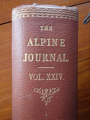 The Alpine Journal Vol. XXIV Feb 1908 - Nov 1909 (Nos.179-186)