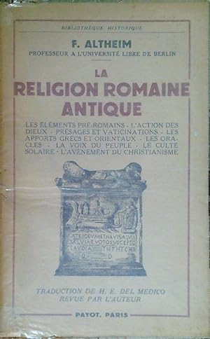La religion romaine antique
