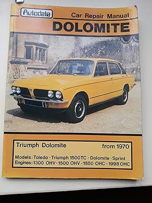 Seller image for Dolomite, Car Repair Manual for sale by Orb's Community Bookshop