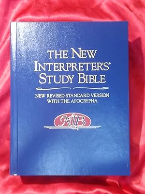 Immagine del venditore per THE NEW INTERPRETER'S STUDY BIBLE: NEW REVISED STANDARD VERSION WITH THE APOCRYPHA venduto da Gage Postal Books