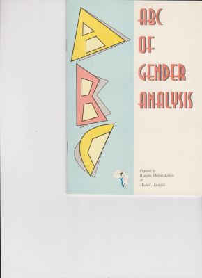 Bild des Verkufers fr ABC of gender analysis zum Verkauf von Robinson Street Books, IOBA