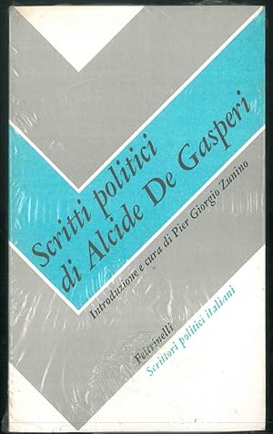 Scritti politici di Alcide De Gasperi.