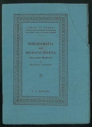 Bibliografia del medico-poeta (Giovanni Rajberti).