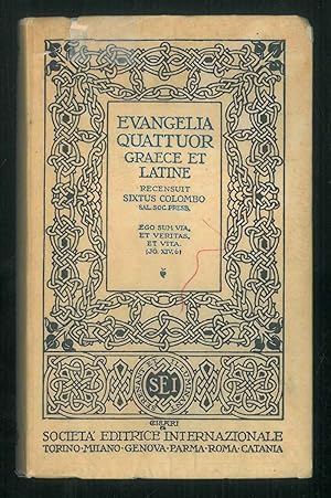 Evangelia Quattuor Graece et Latine. Recensuit Sixtus Colombo. Sal. Soc. Presb.