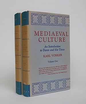 Mediaeval Culture: An Introduction to Dante and His Times [2 Vol]