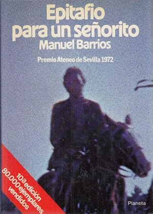 Bild des Verkufers fr EPITAFIO PARA UN SEORITO zum Verkauf von Librera Vobiscum