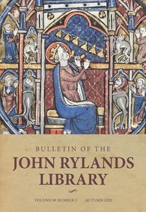 Immagine del venditore per Bulletin of the John Rylands Library 96/2 : Volume 96 Number 2 venduto da GreatBookPrices