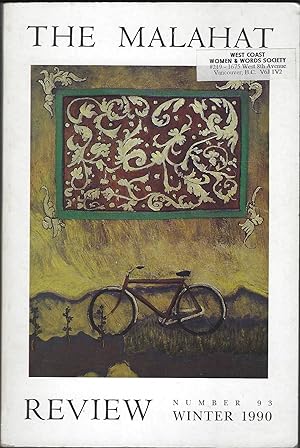 Seller image for The Malahat Review, Number Ninety-Three [93), Winter 1990 for sale by Purpora Books