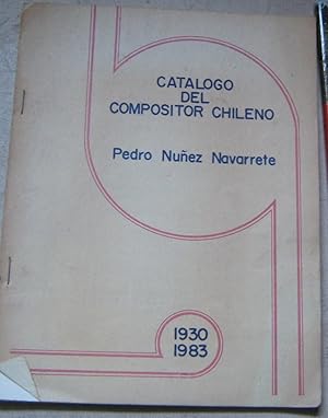 Catálogo del compositor chileno 1930-1983