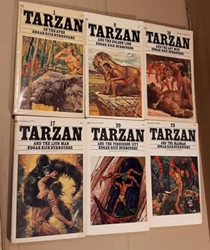 Tarzan: # 1 Tarzan of the Apes; # 9 Tarzan and the Golden Lion; # 10 Tarzan and the Ant Men; # 17...