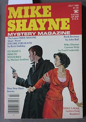 Seller image for Mike Shayne - Mystery Magazine (Pulp Digest Magazine); Vol. 44, No. 7 July 1980 Published by Renown Publications Inc. - Enocre for Death by Brett Halliday for sale by Comic World