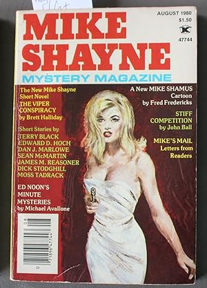 Seller image for Mike Shayne - Mystery Magazine (Pulp Digest Magazine); Vol. 44, No. 8 August 1980 Published by Renown Publications Inc. The Viper Conspiracy by Brett Halliday; Short Stories by Terry Black; Edward D. Hoch; Dan J. Marlowe; Sean McMartin; James M. Reasone for sale by Comic World
