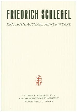 Bild des Verkufers fr Friedrich Schlegel - Kritische Ausgabe seiner Werke / Abt. II: Schriften aus dem Nachlass / Fragmente zur Poesie und Literatur zum Verkauf von moluna
