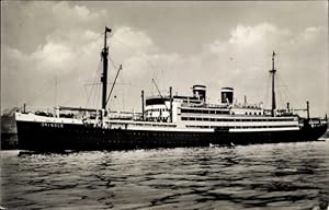 Ansichtskarte / Postkarte Dampfschiff MS Orinoco der HAPAG, Ansicht Backbord