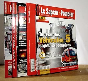 Seller image for VEHICULES D'INCENDIE, N7 2011 ET HS1 2012 - SOLDATS DU FEU N46 2011 ET HS 8 2008 - LE SAPEUR POMPIER HS 2008 for sale by Livres 113