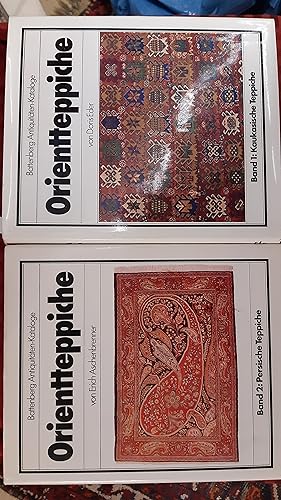 Seller image for Orientteppiche. Battenberg Antiquitten-Kataloge. Band I: Kaukasische Teppiche. + Band II: Persische Teppice for sale by Buchhandlung Neues Leben