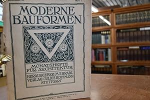 Moderne Bauformen. Monatshefte für Architektur. Jahrgang VII. Heft 1