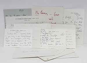 Image du vendeur pour A Collection of Original Signed Hand Written Letter s from John Bayley And Iris Murdoch mis en vente par Lasting Words Ltd
