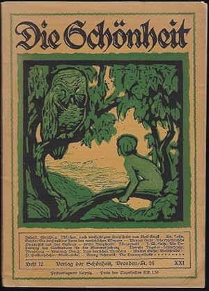 Die Schönheit. Heft 2 / XXI. Jahrgang 1925. Mit Bildern geschmückte Monatsschrift für Kunst und L...