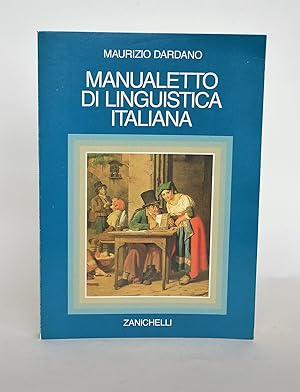 Seller image for Manualetto Di Linguistica Italiana for sale by Librairie Raimbeau