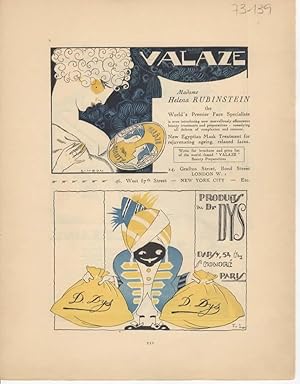 Bild des Verkufers fr L'ondulation permanente Eugne (Publicit, La Gazette du Bon ton, 1920) zum Verkauf von Librairie Le Feu Follet
