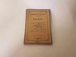 Topographische Karte der Schweiz 1 : 100'000 "Luzern".