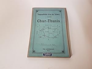 Topographischer Atlas der Schweiz 1 : 50 000 "Chur-Thusis".