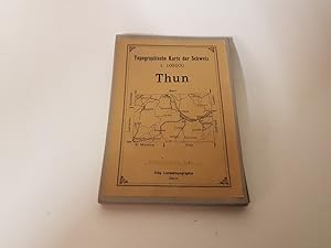 Topographische Karte der Schweiz 1 : 100'000 "Thun".