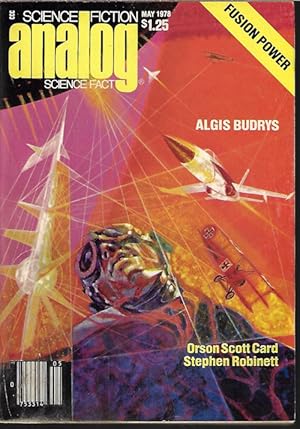 Imagen del vendedor de ANALOG Science Fiction/ Science Fact: May 1978 a la venta por Books from the Crypt