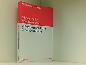 Bild des Verkufers fr Volkswirtschaftliche Gesamtrechnung (Vahlens Kurzlehrbcher) zum Verkauf von Book Broker