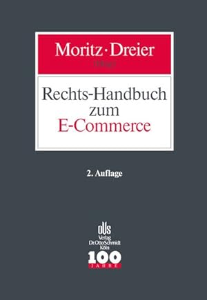 Bild des Verkufers fr Rechts-Handbuch zum E-Commerce zum Verkauf von getbooks GmbH