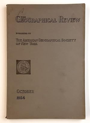 The Geographical Review - Vol. XIV, No. 4 - October 1924 (Einzelheft / single copy)