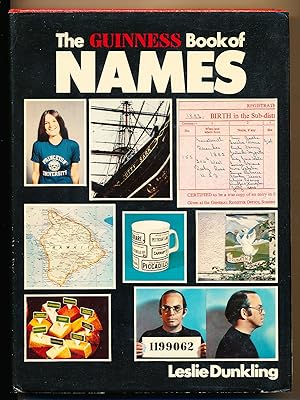 Seller image for The Guiness Book of Names for sale by Paradox Books USA