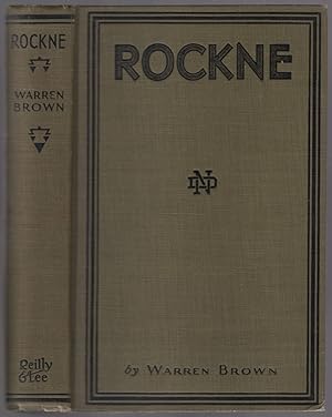 Bild des Verkufers fr Rockne zum Verkauf von Between the Covers-Rare Books, Inc. ABAA