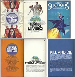 Image du vendeur pour J.T. MCINTOSH" NOVELS 3-VOLUMES: Snow White and the Giants (aka Time for a Change) / Six Gates from Limbo / The Suiciders (aka The Space Sorcerers) mis en vente par John McCormick