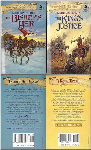 Seller image for "THE HISTORIES OF KING KELSON" SERIES 2-VOLUMES: The Bishop's Heir / The King's Justice for sale by John McCormick