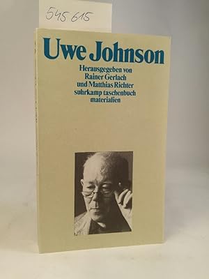 Seller image for Uwe Johnson. [Neubuch] Materialien. for sale by ANTIQUARIAT Franke BRUDDENBOOKS