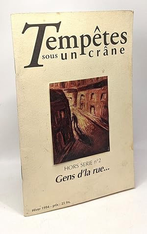 Gens d'la rue. hors série n°2 tempêtes sous un crâne - hiver 1994