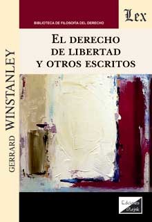 Seller image for Derecho de libertad y otros escritos, el for sale by Imosver