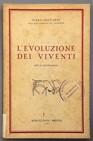 Seller image for L'Evoluzione dei Viventi for sale by Els llibres de la Vallrovira