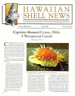 Seller image for Hawaiian Shell News (New Series), Vol. XLII No. 4 for sale by ConchBooks