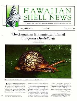 Seller image for Hawaiian Shell News (New Series), Vol. XLII No. 6 for sale by ConchBooks